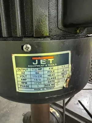 JET EQUIPMENT & TOOLS JDP-20MF CNC & Metalworking Equipment | ESS Industrial Equipment Sales (6)