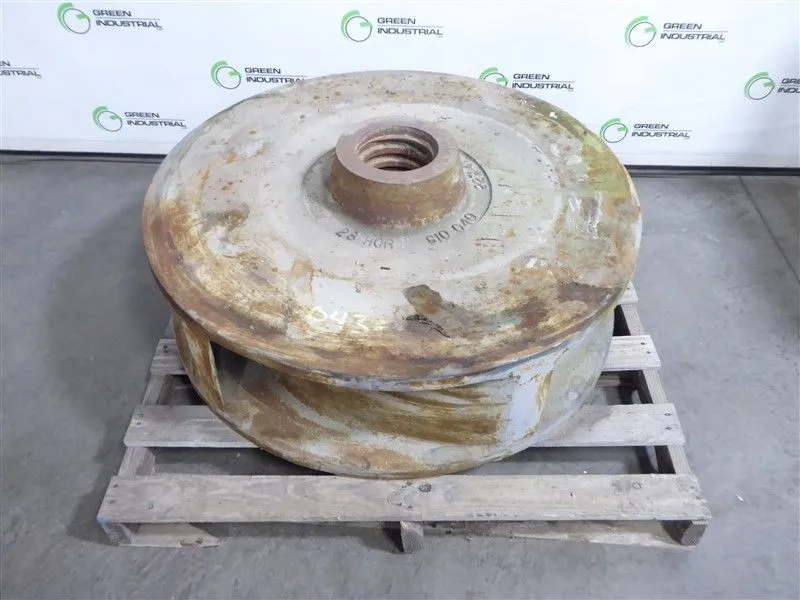 41" Townley 28 HCR 610 040 Hi-Chrome 5 Vane Enclosed Impeller Surplus