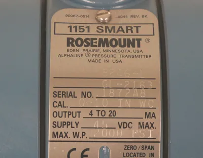 NEW ROSEMOUNT 8264-L-GL-2163 PRESSURE TRANSMITTER 1151 SMART