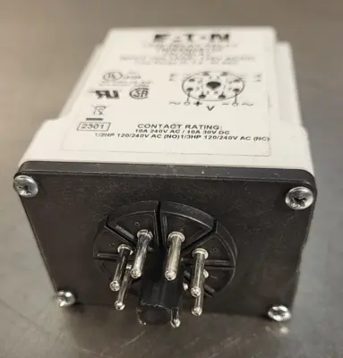 Eaton TMR5N08120 Time Delay Relay Off Delay 120AC/DC (BIN 3.5.1)