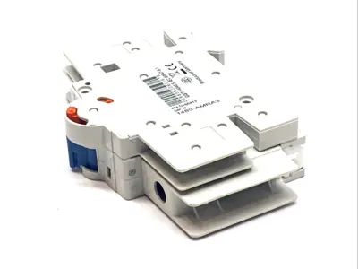 USED ALLEN-BRADLEY MINIATURE CIRCUIT BREAKER W/ 1489-AMRA3 AUX CONTACT