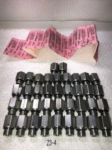 ** NEW (LOT OF 38) CONNECTOR REDUCER 3/8"X 1/4" R I 3/8 EDX 1/4A3C Fast Shipp#