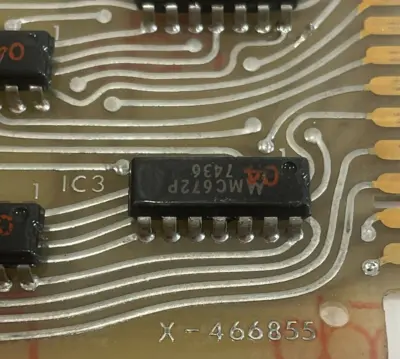 USED ALLEN BRADLEY 1720-B1912 LOGIC CARD SERIES C X-466855 1720B1912