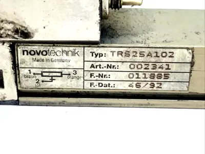 USED NOVOTECHNIK TRS-25A-102, 002341