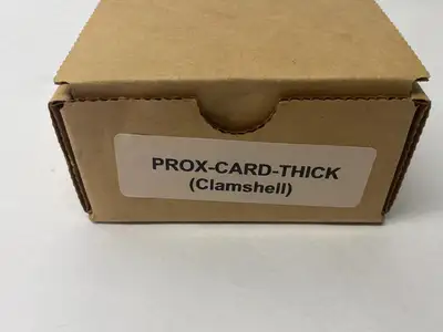 New | in-Stock ZKTECO 125KHZ PROXIMITY CARDS, THICK, CLAMSHELL Security & Surveillance Michigan US | Maverick Industrial Sales #1091408