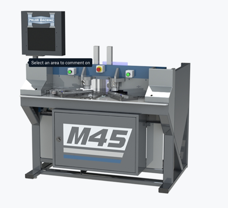 New | in-Stock PILLAR M45 Woodworking Mortisers Pennsylvania US | RT Machine Company 1 #136630