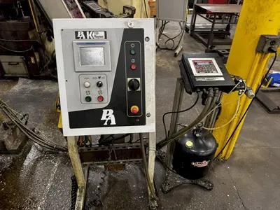 100 TON MINSTER P2-100-48 PIECE MAKER STRAIGHT SIDE SSDC HIGH SPEED PRESS 4" STROKE: YOBRO #23917