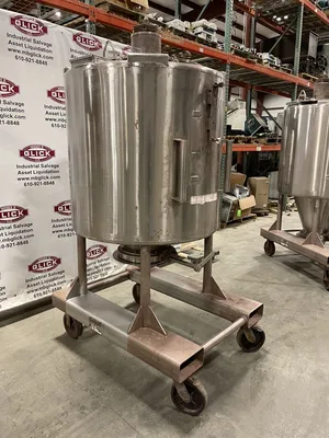 ReadCo 10 ft³ Stainless CBM Containerized Batch Powder Blending/Mixing Tank