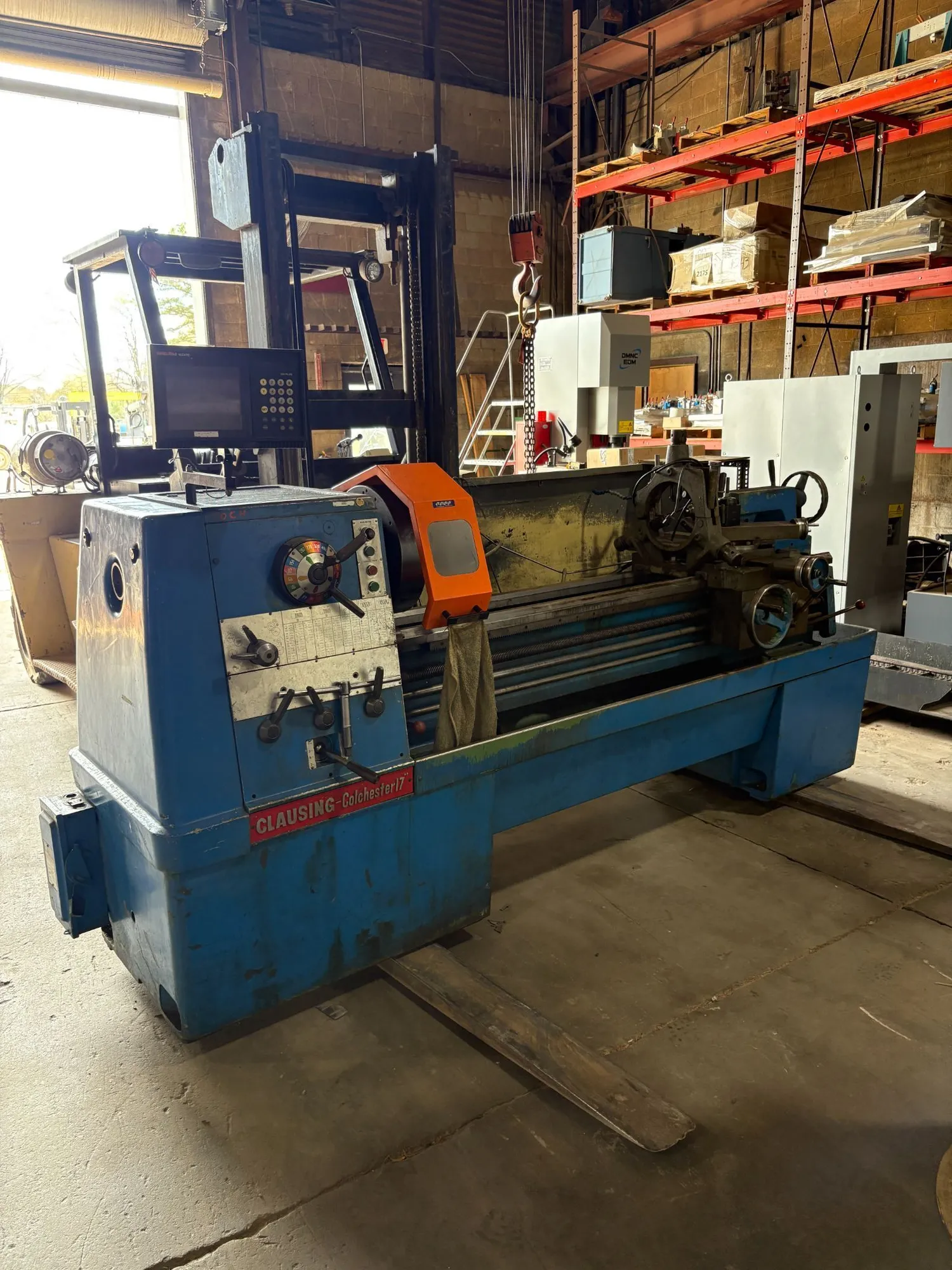 USED CLAUSING COLCHESTER 17