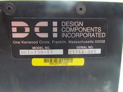 DCI Design Components Inc. DCI-150-45 Motion/Position control component AS-IS