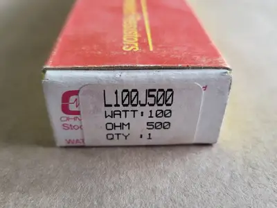 NEW OHMITE L100J500