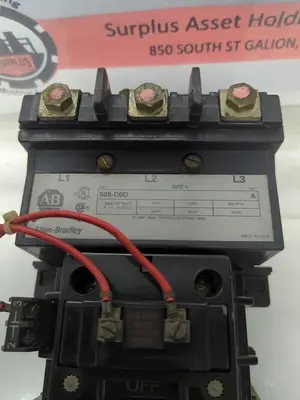 Used ALLEN-BRADLEY 509-D0D Relays & Switches Ohio US | Surplus Asset Holdings #1185649