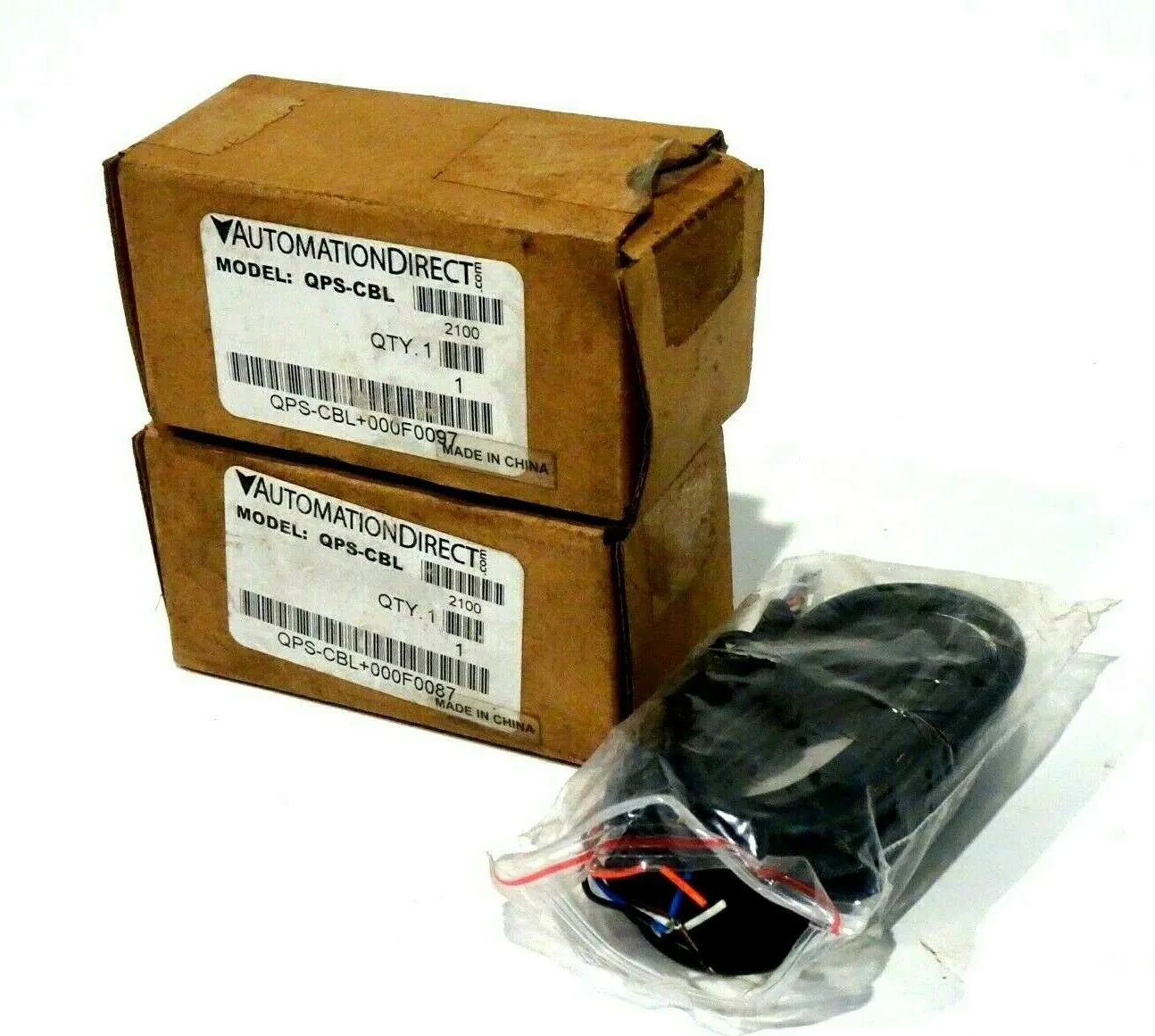 2 NEW AUTOMATION DIRECT QPS-CBL CABLES QPSCBL