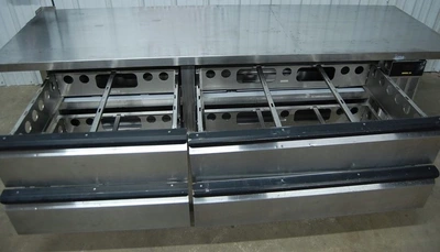 142-0806 Silver King 97″ Self-Contained Refrigerated Equipment Stand