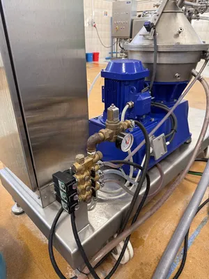 Alfa-Laval LAPX 404 SGP-31G/GC CLARA 20 HF clarifier skid, 316L SS.