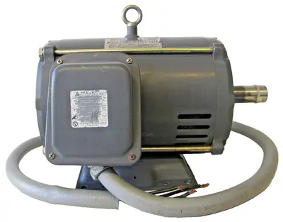 Dayton Industrial 10HP Electric Motor 208-230/460V 3 Phase 1740 RPM 215T  10 HP