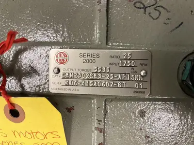 USED US MOTOR CBN2302-SB3-25-AP1SNM