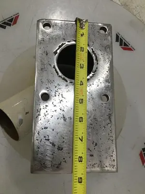USED METAL FABRICATOR HOPPER
