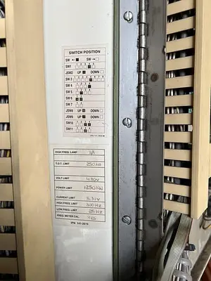 USED 2001 INDUCTOTHERM VIP POWER TRAK 1750-2R INDUCTION FURNACE