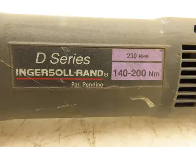 Ingersoll Rand DEA200NTE8S12L Electronic Servo Nutrunner Nut Driver A018171054