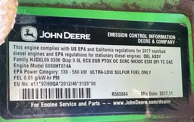 Used 2018 DEERE 3156G Log Loader California US | Mittry Construction #1363482