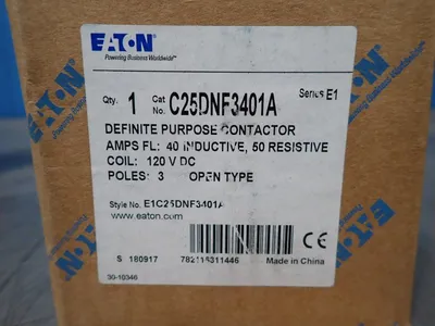 New | in-Stock EATON C25DNF3401A PLC Contactors | HGR 24 #752740