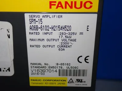 Used FANUC A06B6102H215#H520 Servo Drives Ohio US | HGR 24 #1134669