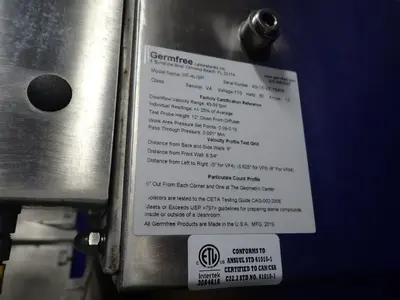 USED 2019 GERMFREE LABORATORIES VF4USP