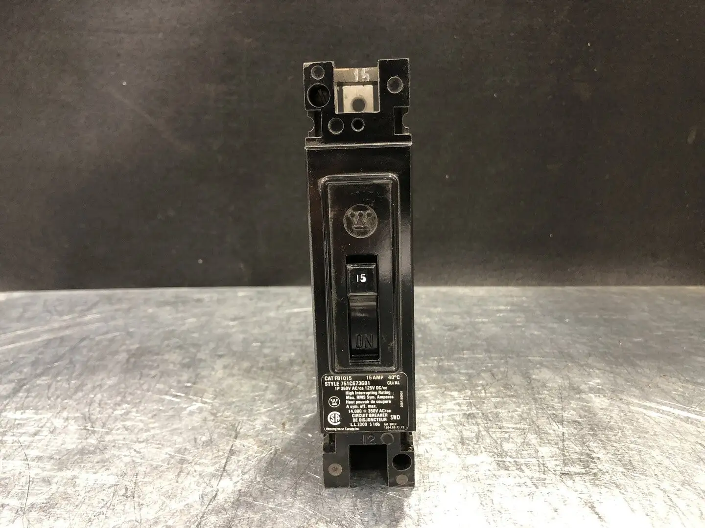 USED WESTINGHOUSE FB1015