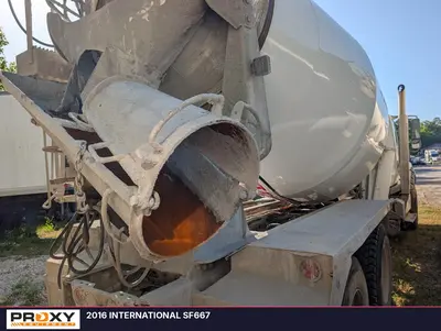 Used 2016 INTERNATIONAL SF667 Concrete Mixer Trucks Alabama US | Proxy Equipment #1388679