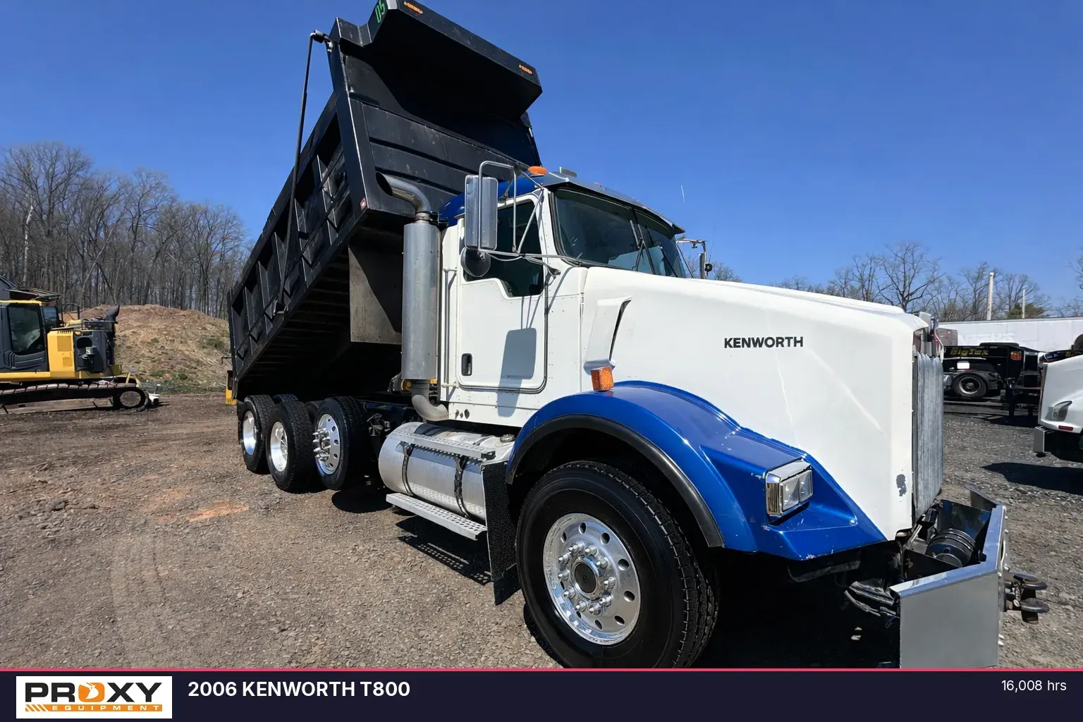 Used 2006 KENWORTH T800 Dump trucks Pennsylvania US | Proxy Equipment #1388635