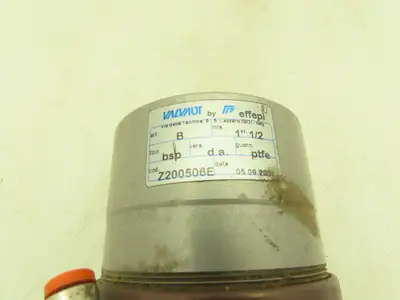 Valvaut Effepi Z200506E Pneumatic Controlled Globe Valve 1-1/2" NPT PTFE Bronze