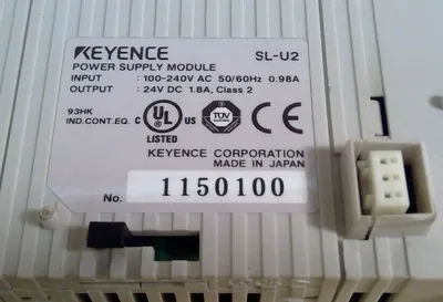 Keyence Corporation SL-U2 Power Supply Module 4D