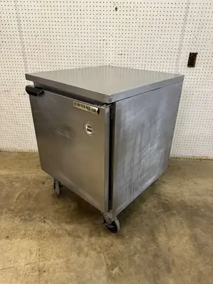 Used Beverage Air Used 27" Beverage-Air WTF27A Single Door Undercounter Worktop Freezer 120V Worktop Freezers Illinois US | Falcon Restaurant Supply #1375028