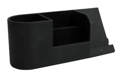 Realspace Desk Organizer With Wireless Charger With Antimicrobial Treatment