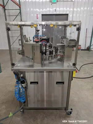 Used Hefestus Aura 2000 Cannabis Pre-Roll, Fill & Seal Machine – 1800 Cones/Hour with Checkweigher & Tip Folding