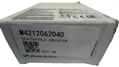 NEW SIEMENS 3TH42440A CONTACTOR 240 VOLTS 3TH4244-0AJ2