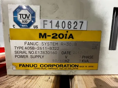 Used 2013 FANUC M-20iA + R-30iB Robots Michigan US | iGAM Industrial Marketplace #1413378