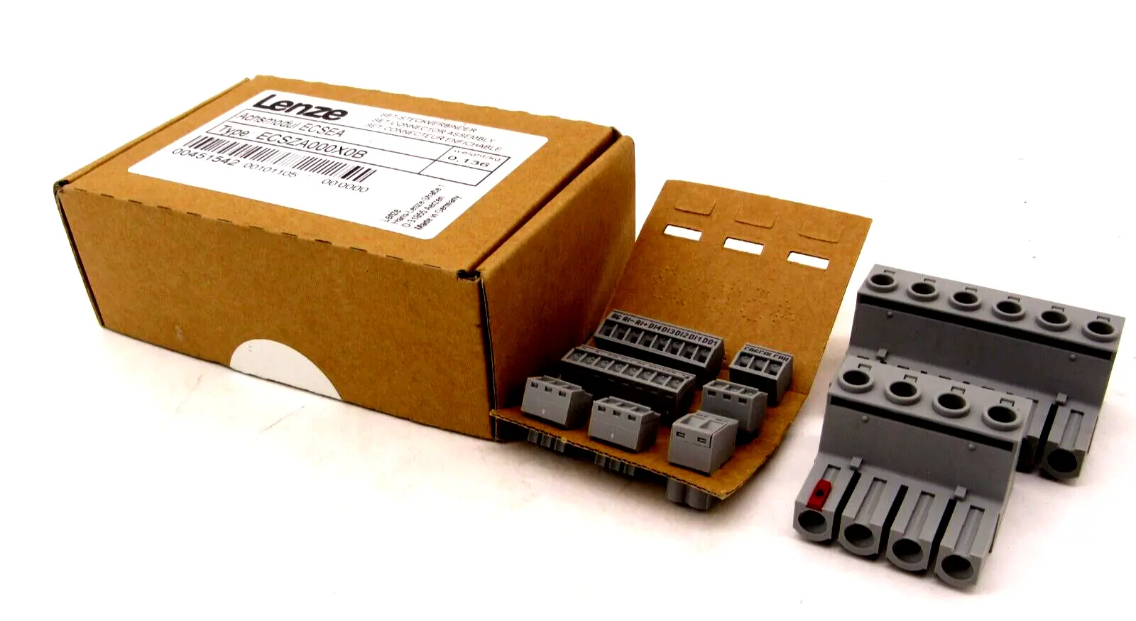 NEW LENZE ECSZA000X0B CONNECTOR SET ASSEMBLY ECSEA