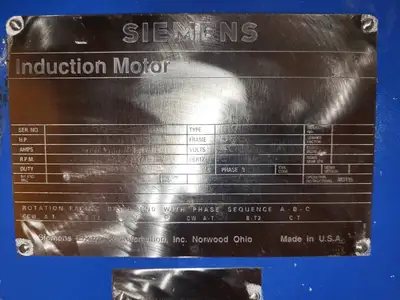 700 hp, 4000 volts, 1200 rpm, 588US, Induction Electric Motor BD-22-100-218
