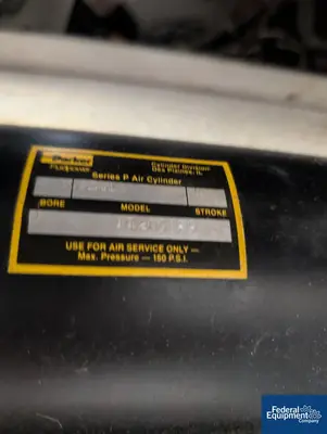 USED Randcastle 10" Three Roll Sheet Stack