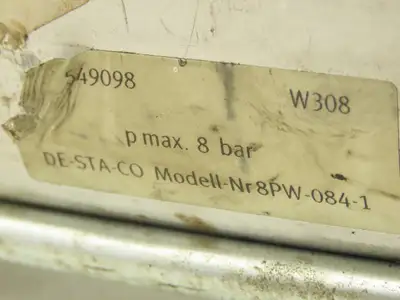 Destaco 82M-7L63C84-NA Pneumatic Power Clamp 7/8" Square Drive 15-120°
