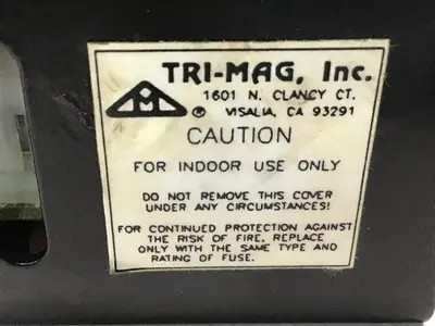 USED TRI-MAG UV365-1EC