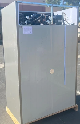 171-0172 4-Door Reach In Stainless Steel Self Contained Freezer