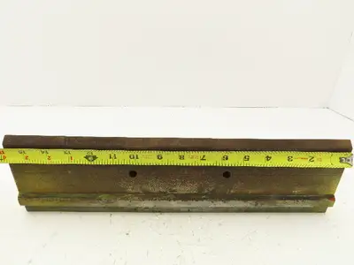 Press Brake Punch Die 15-7/8" Long 90° V 5/8" W 3-3/4" H 1/2" Tang