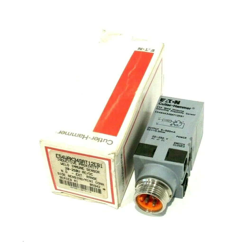 NEW CUTLER HAMMER E54WAK34SAT12EB1 PROXIMITY SENSOR SER.A1