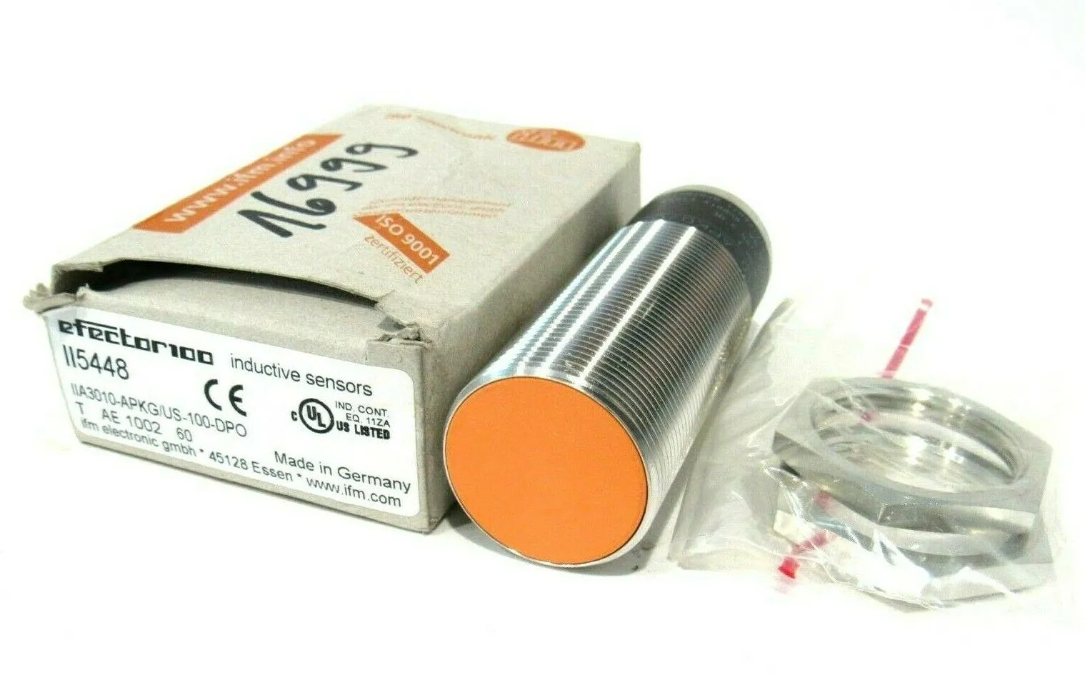 NEW EFECTOR IIA3010-APKG /US-100-DPO INDUCTIVE SENSOR II5448 IIA3010APKGUS100DPO