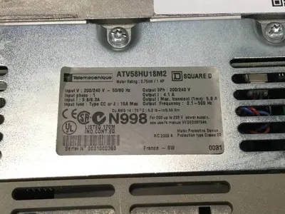 USED TELEMECANIQUE ATV58HU18M2