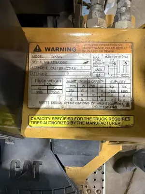 USED 2013 CATERPILLAR GC55KS