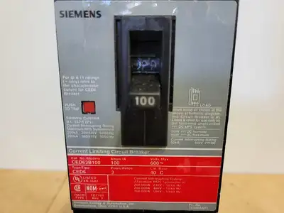 USED SIEMENS CED63B100
